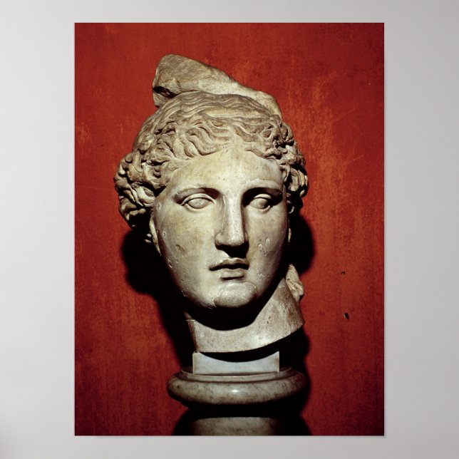 Head of Apollo from Ephesus Poster (Front)