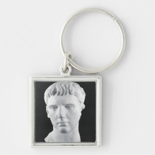 Head of Caesar Augustus Key Ring