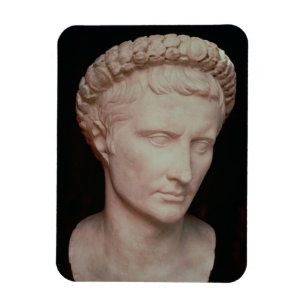 Head of Caesar Augustus Magnet