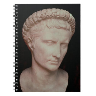Head of Caesar Augustus Notebook