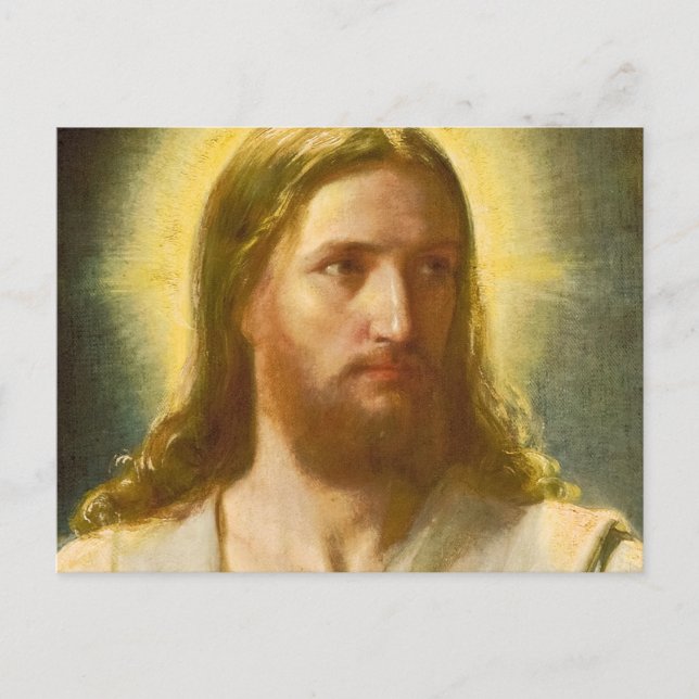 Head of Christ by Carl Heinrich Bloch Postcard (Front)