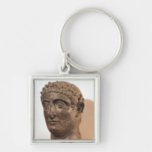 Head of Constantine the Great Key Ring