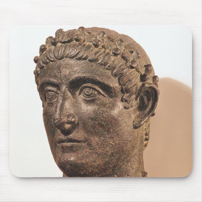 Head of Constantine the Great Mouse Pad (Front)