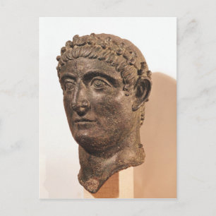 Head of Constantine the Great Postcard