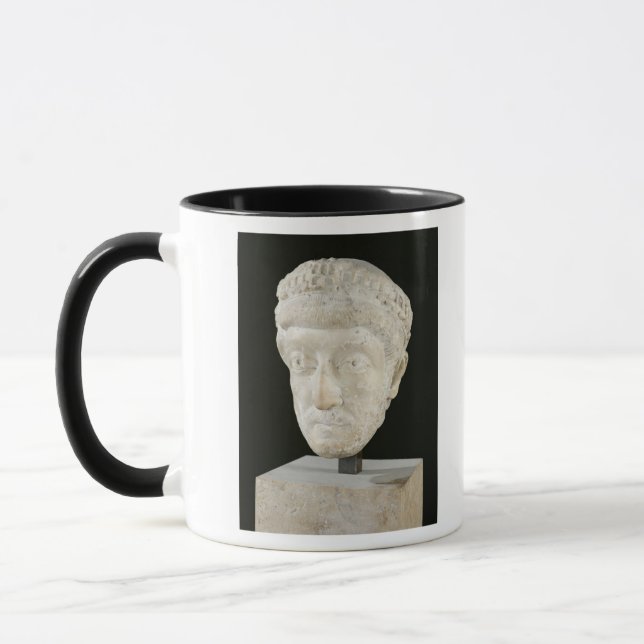Head of Emperor Theodosius II Mug (Left)