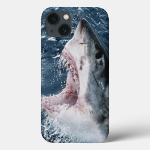 Head of Great White Shark iPhone 13 Case