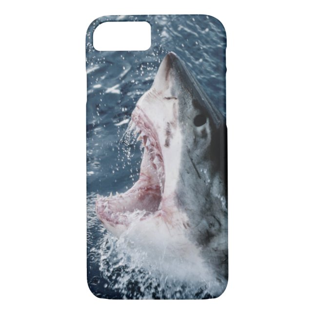 Head of Great White Shark Case-Mate iPhone Case (Back)