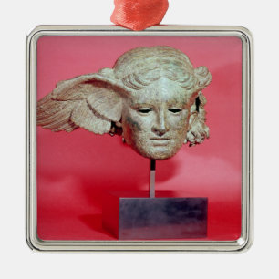 Head of Hypnos, copy of a Hellenistic original Metal Tree Decoration