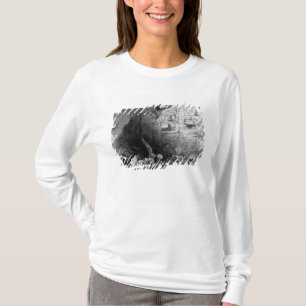 Head of Itzam Na, Izamal, Yucatan, Mexico, 1844 T-Shirt