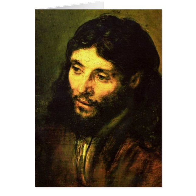 Head of Jesus By Rembrandt (Front)
