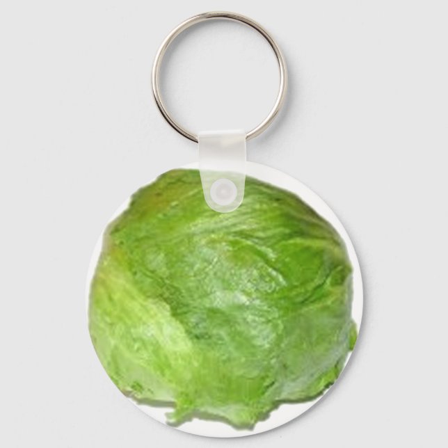 Head of Lettuce Key Ring (Front)