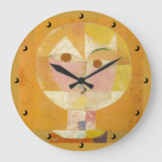 Head of Man Going Senile Clock in 3 sizes