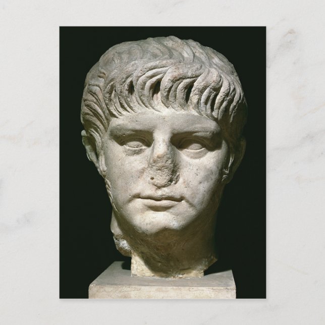 Head of Nero Postcard (Front)