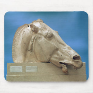 Head of one of the horses of Selene Mouse Pad