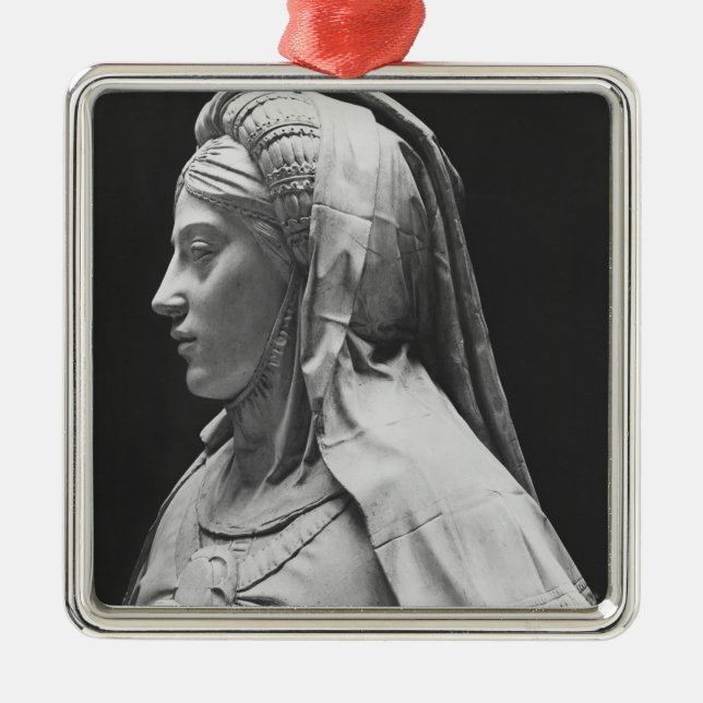 Head of Temperance Metal Ornament (Front)