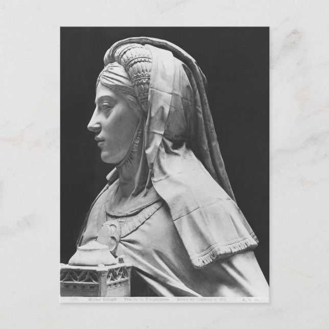 Head of Temperance Postcard (Front)