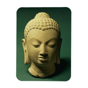 Head of the Buddha, Sarnath (sandstone) Magnet