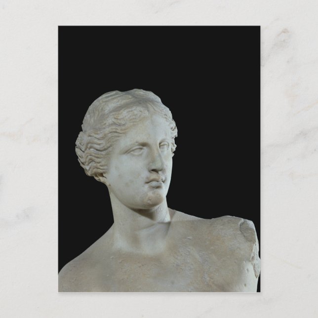 Head of the Venus de Milo, c.100 BC Postcard (Front)