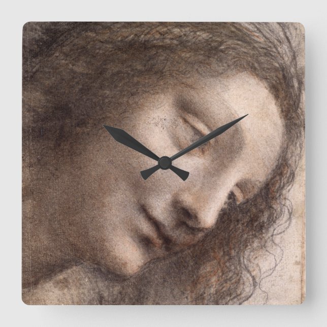 Head of Virgin Square Wall Clock (Front)