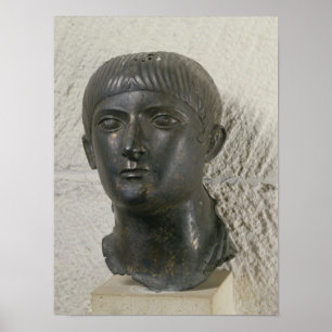 Head of young man, aka 'The Young Aquitaine Poster