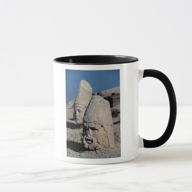 Head of Zeus-Oromandes and a goddess Mug (Right)