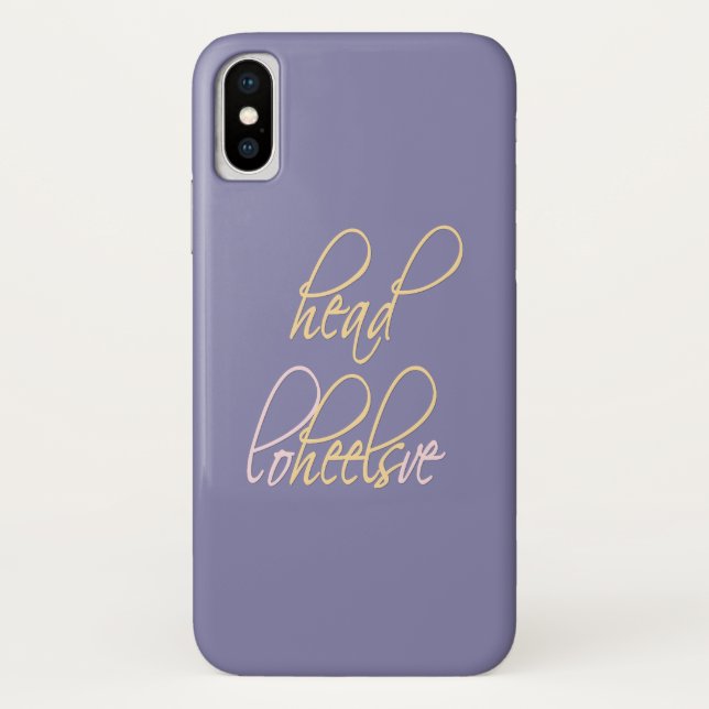 Head over Heels in Love Case-Mate iPhone Case (Back)