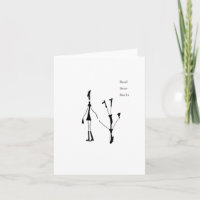 Head Over Heels Ladies Card