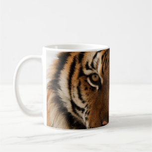 Head Shot of Siberian Tiger Coffee Mug