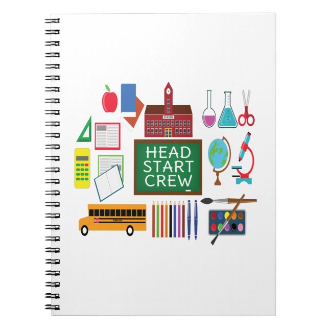 head start crew notebook (Front)