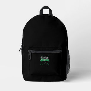 Head Start ShamROCKS St. Patrick's Day School Shir Printed Backpack