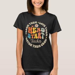 Head Start Squad Homeschool Headstart Teacher Back T-Shirt