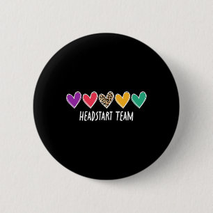 Head Start Team Homeschool Teacher Headstart Ck To 6 Cm Round Badge