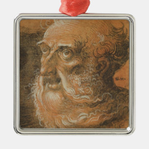 Head Study, 1522 Metal Tree Decoration
