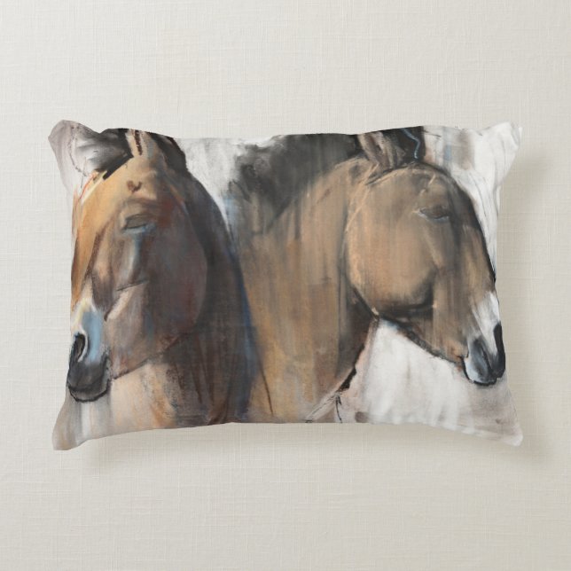 Head Study Decorative Cushion (Front)