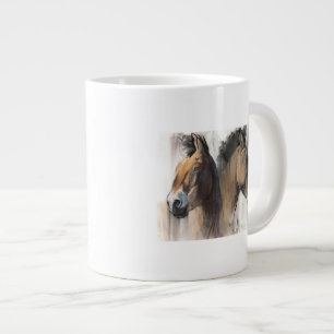 Head Study Large Coffee Mug