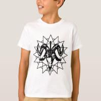 Head with Chaos Star (black)