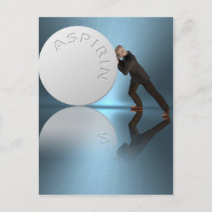 Headache Postcard