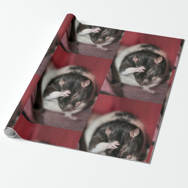 Headache Wrapping Paper (Unrolled)