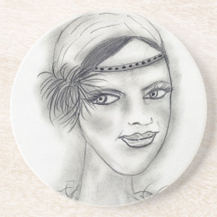 Headband Deco Girl Coaster