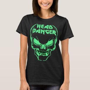 Headbanger Heavy Metal Rocker Dubstep Techno Rave T-Shirt