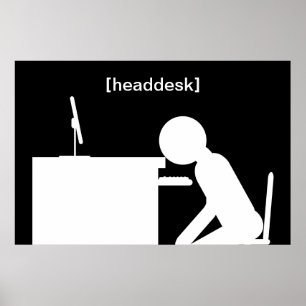 headdesk poster