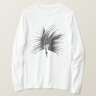 Headdress Black White Abstract Tribal Tattoo Art T-Shirt
