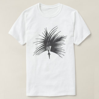 Headdress Black White Abstract Tribal Tattoo Art T-Shirt