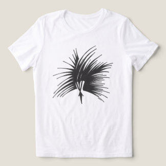 Headdress Black White Abstract Tribal Tattoo Art Tri-Blend Shirt