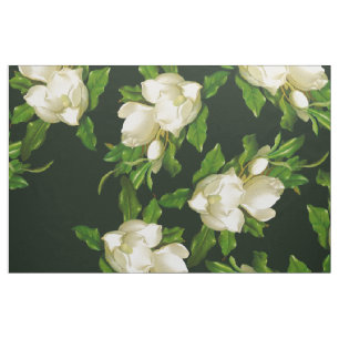 Heade Giant Magnolia Flower Blossom Fabric