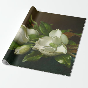 Heade Magnolias Floral Painting Wrapping Paper