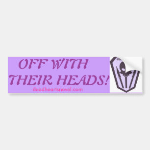 Headhunters bumper sticker - Dead Hearts Novels