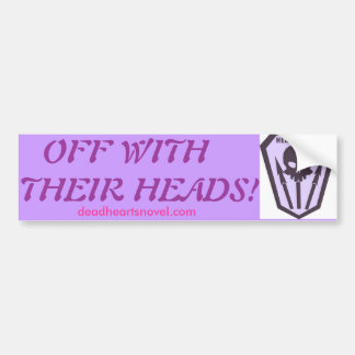 Headhunters bumper sticker - Dead Hearts Novels