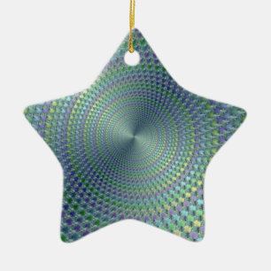 Headhurts Fractal Ceramic Ornament