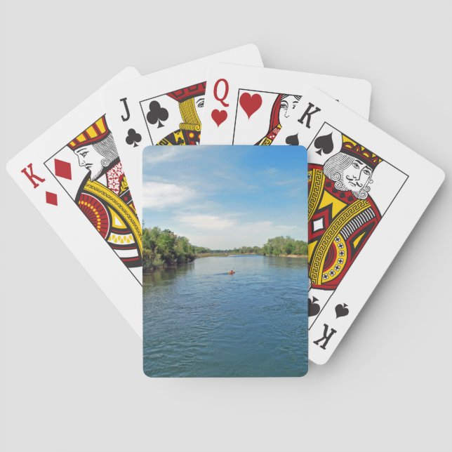 "heading down river" collection playing cards (Back)